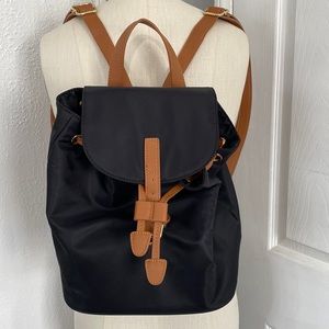 BLACK & LEOPARD BACKPACK